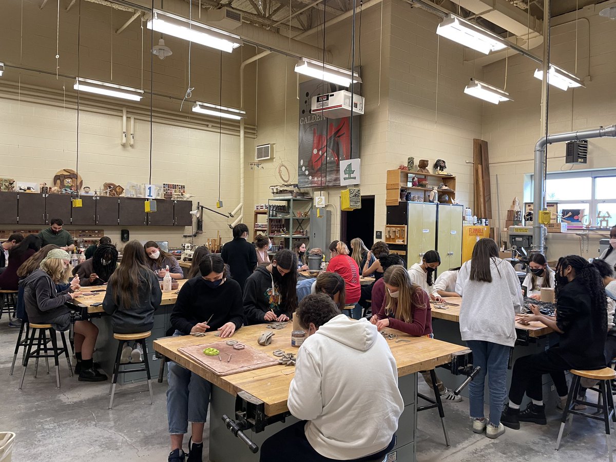 artisfunwithms's tweet photo. UDHS Art Club created wall hangings day for our UD Strong fundraiser! Can’t wait to finish these wall hangings #udbestday #udstrong https://t.co/px5MskLYtV