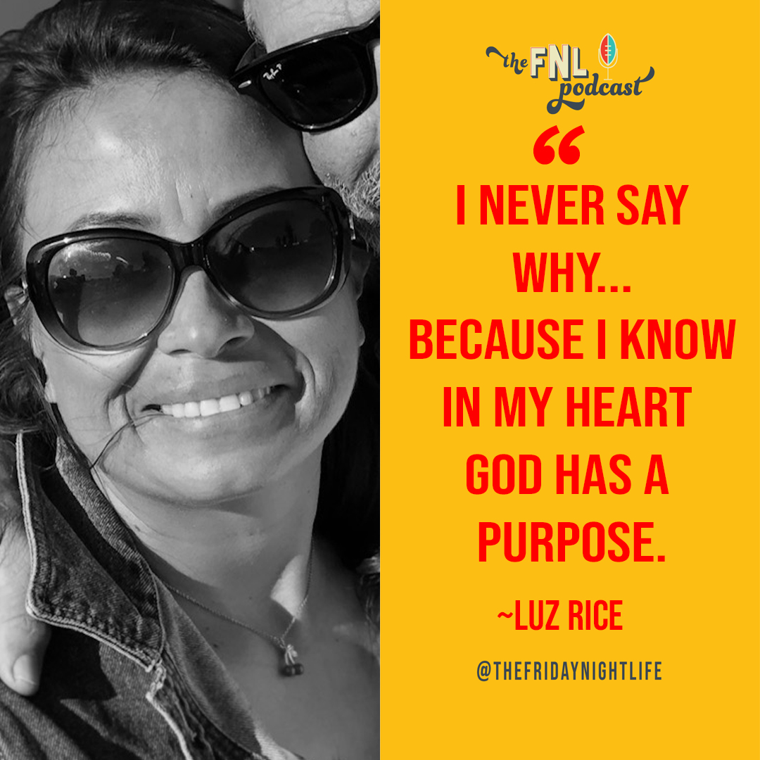 TheFNLPodcast's tweet photo. π£οΈ"God has a purpose." ~Luz Rice
Have you listened to this episode yet? Click the link in our bio to download! #thefridaynightlife #thefnlpodcast #thefridaynightlifepodcast #faithfamilyfootball #fridaynightwife #tfnl #fnl https://t.co/oBGnb3qWAd