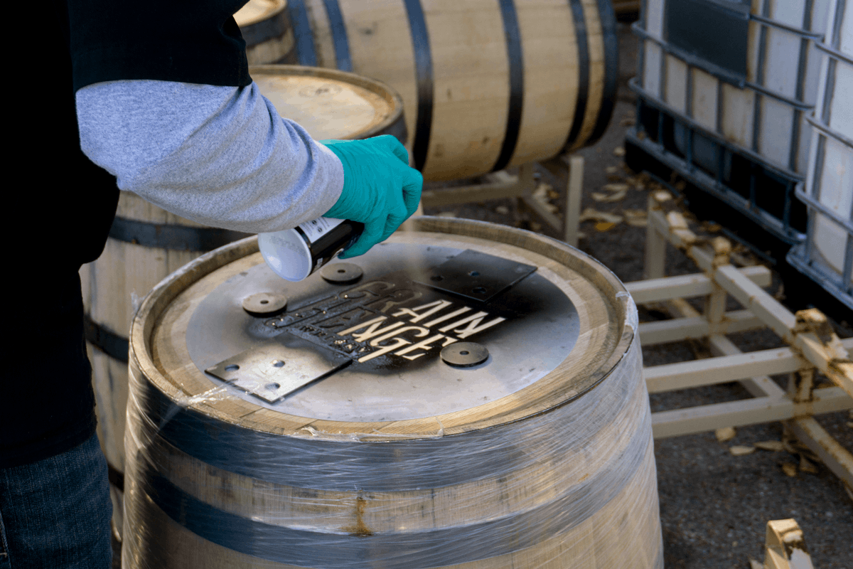 TroubledMonk's tweet photo. Just putting the brand on our barrels of @GrainHenge Whisky! 🥃
Be first in line for the official release by signing up for the newsletter at https://t.co/J9ZBWc9Lw3 https://t.co/dzp1AMhSo4