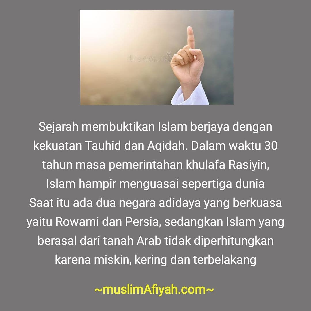 Meraih Kejayaan Islam Dengan Tauhid
Selengkapnya: muslim.or.id/28891-meraih-k…
