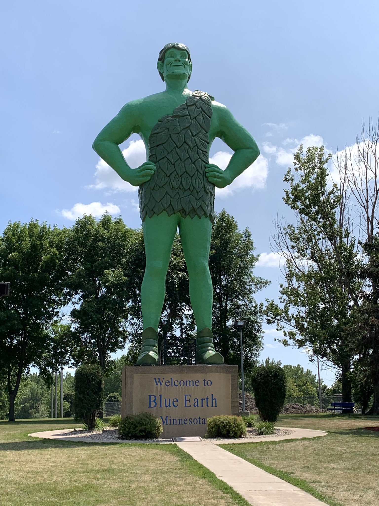 Jolly Green Giant, Blue Earth, Minnesota