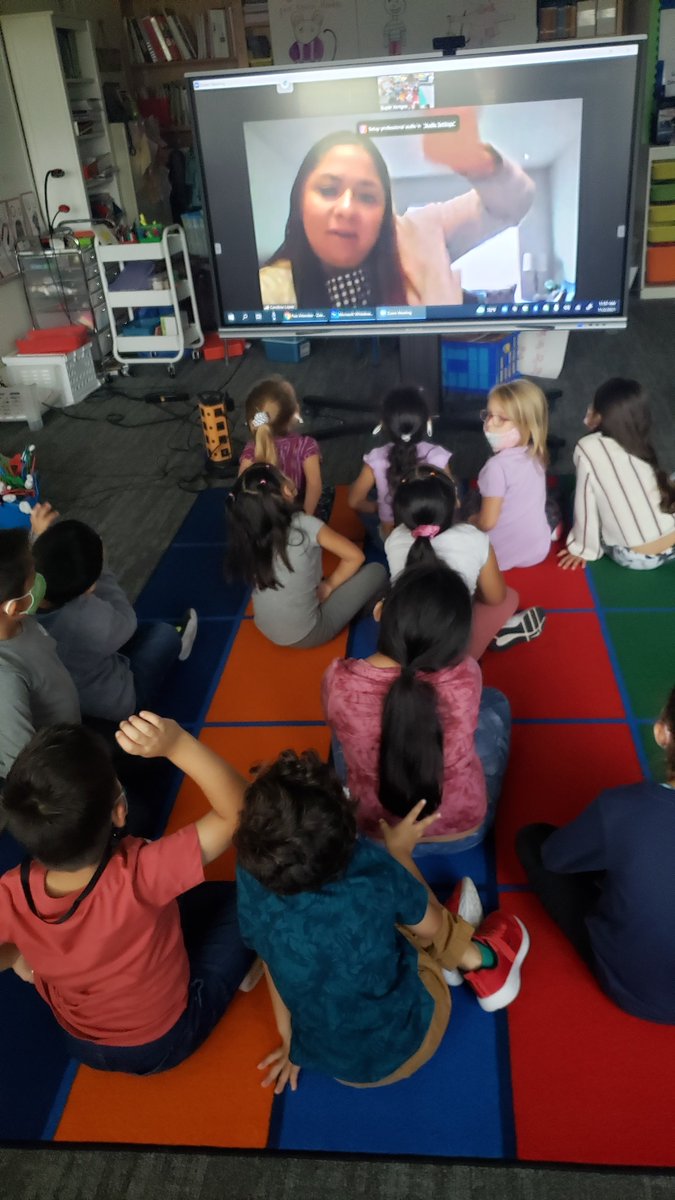 CheKinder's tweet photo. Che Kinder DL celebrated Día de los muertos thanks to a parent volunteer who explained all about this beautiful tradition, via zoom! Students created cempasúchil flowers &amp; little skulls! #CulturalAwareness #DualLanguage #Díadelosmuertos @che_pyp @CaldwellHeights @Ms_SanMiguel https://t.co/7gzvvSUwTw