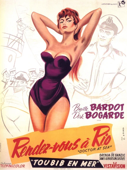 Vintage Brigitte Bardot film posters. Mostly French, some international ones.

I wrote a few words… https://t.co/qJLFbWAOMt 