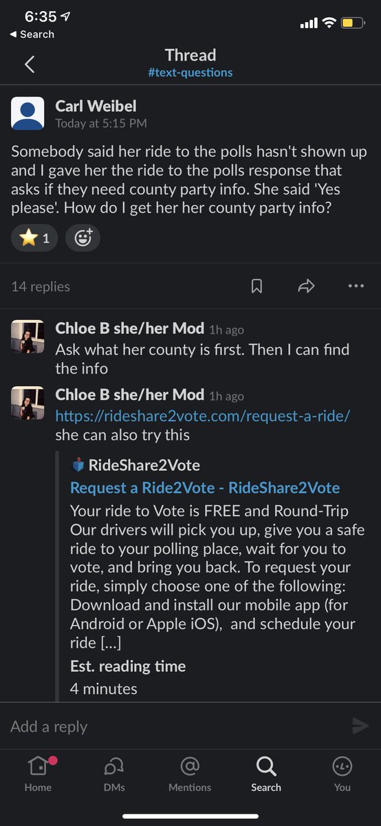 claudiafward's tweet photo. 1 of my vols notified me that sum1 we texted had been waiting for a ride to the the polls since 1pm &amp; @Rideshare2Vote never showed up. so i got the 2 voters to the polls an hour b4 they closed via @lyft this will be my fav campaign moment for life 🤍#ThisIsWhatDemocracyLooksLike https://t.co/tDXddwz14p