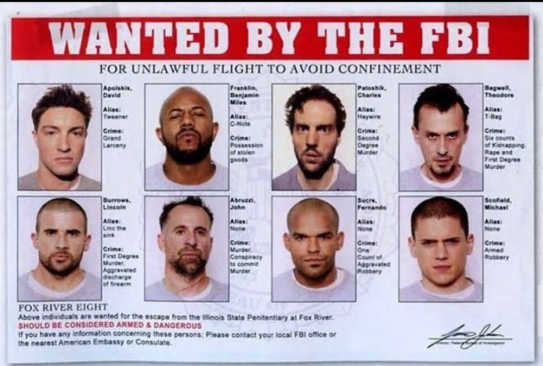 hxMUFC's tweet image. Prison Break season 1 is still the greatest season in TV history.