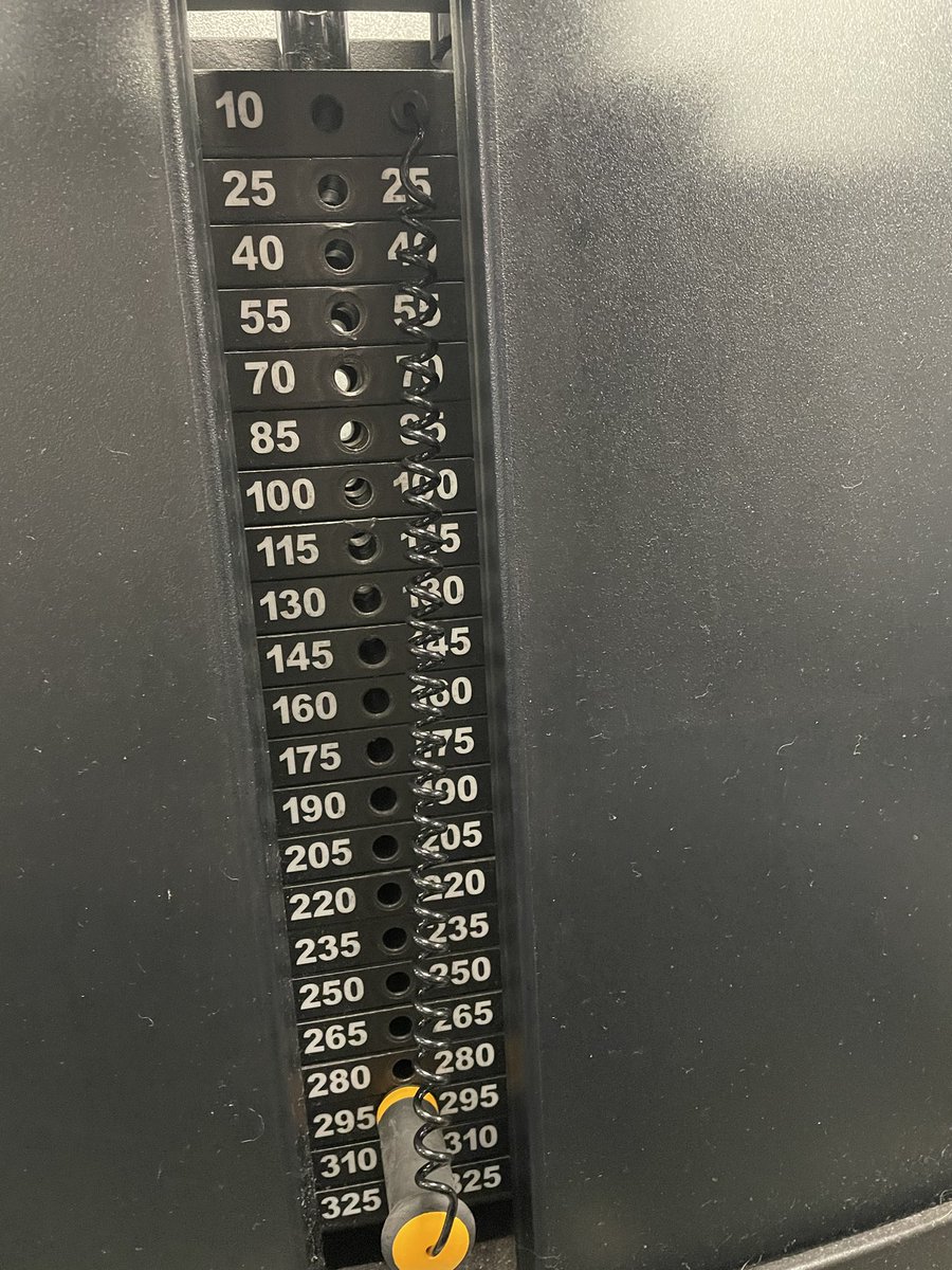 Popping in to brag about hitting 300 on the leg press. Wish I could’ve recorded it or at least gotten a picture of the +5 adjustment but the gym was packed 🥲