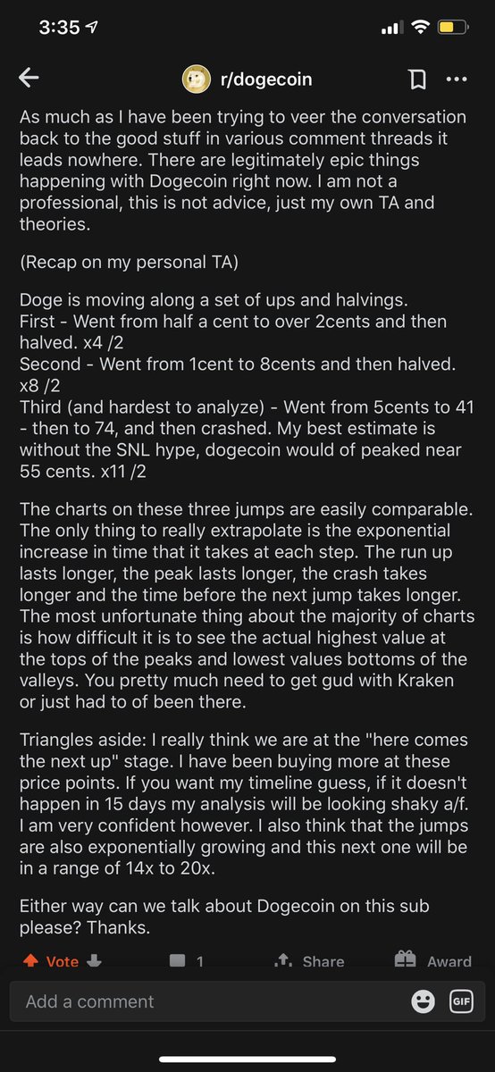 ProTheDoge's tweet photo. Very interesting read from #dogecoin reddit user 👉🏼 More-Drink2176 https://t.co/fYtc1BVwCf