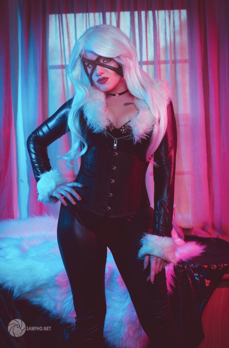 SophiiRPG's tweet photo. Black cat got your tongue? 😸🖤 https://t.co/UtjUXPizcX