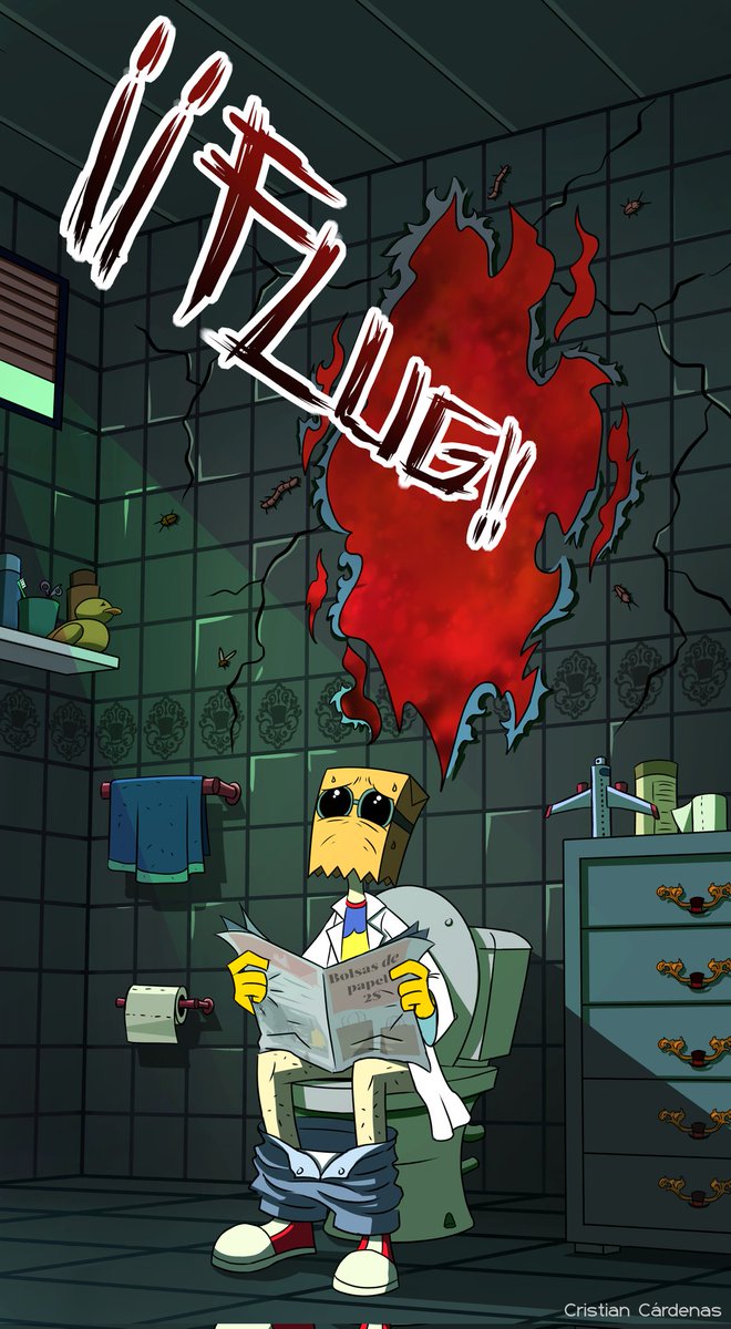 cris_pcg's tweet photo. I enjoy so much doing this Fan Art of Dr. Flug and I learn a lot working in this huge project. I hope you like it

Fan Art by Cristian Cárdenas.
.
#villainous #draw #digitalpainting #DrFlug  #illustration #blackhat #blackhat #Villainousfanart https://t.co/PrehqscxDe