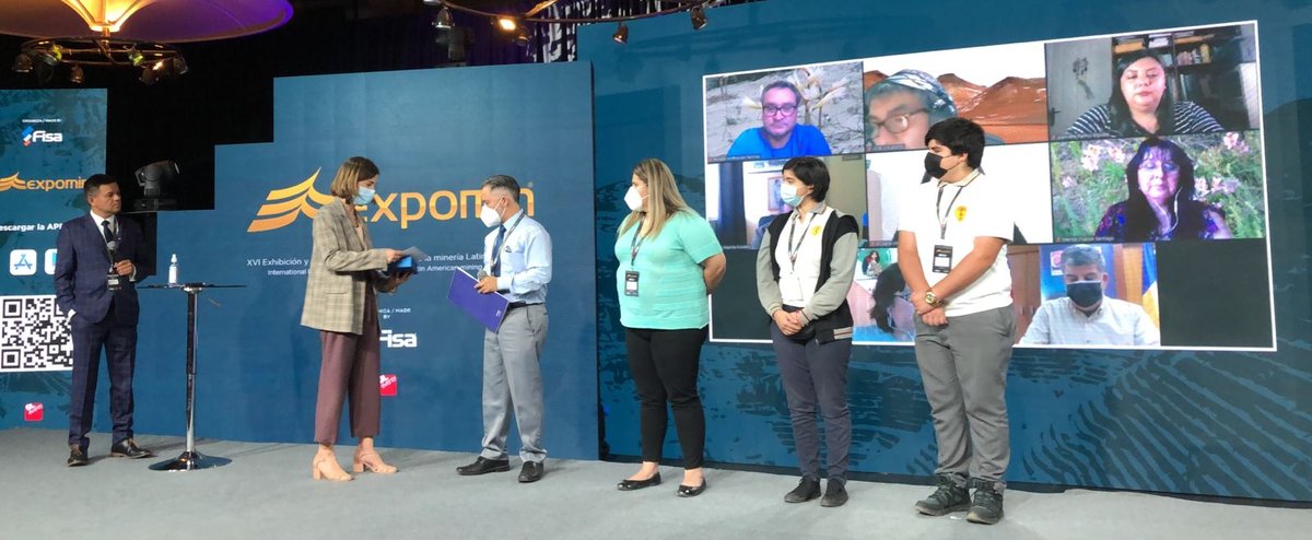 CCMineras's tweet photo. #Expomin2021 apadrina a 4 liceos técnicos profesionales de regiones mineras para que obtengan el Sello de Calidad CCM #SelloCCM. Revisa el detalle, a continuación: https://t.co/dCYQuI21sy https://t.co/miXURHcuCJ
