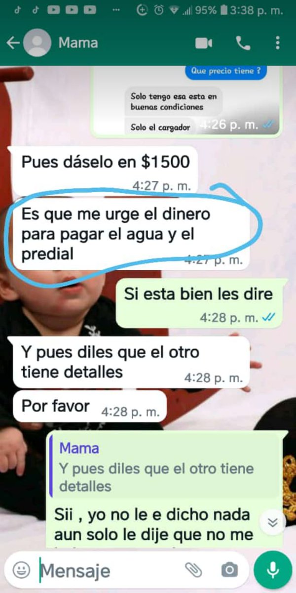 Ferfle3116's tweet photo. @Sanjuan3423 ¿Ya pago su predial señora? ¿O todavía tiene que vender cosas para poder pagar? https://t.co/FcH6uTBVG8