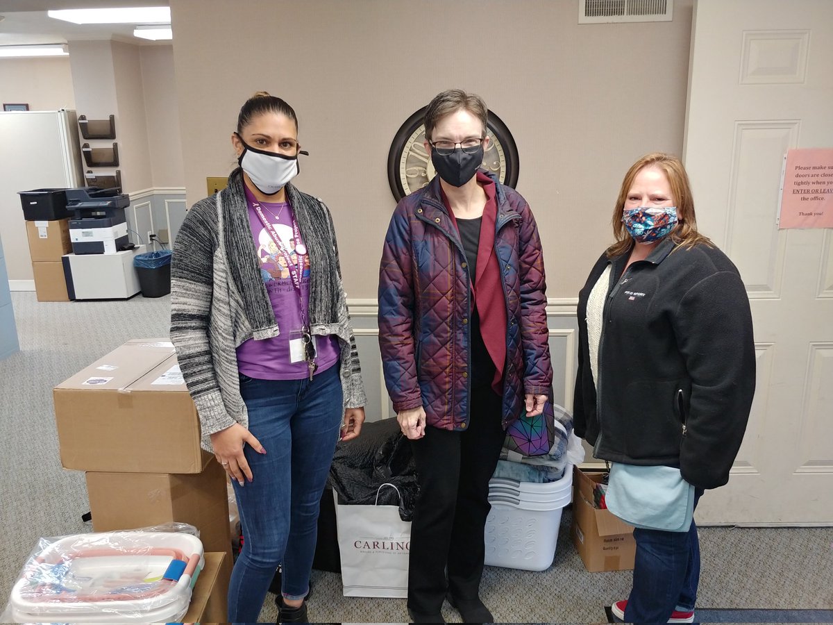 MarplePres's tweet photo. Thanks to all who contributed supplies for the Domestic Abuse Project's shelter. They've seen a dramatic rise in calls in 2021, &amp; the need is great.  They still need pillow cases and new blankets.  If you bring them by the church, I am happy to deliver them. #pcusa https://t.co/tKd3uinTgl