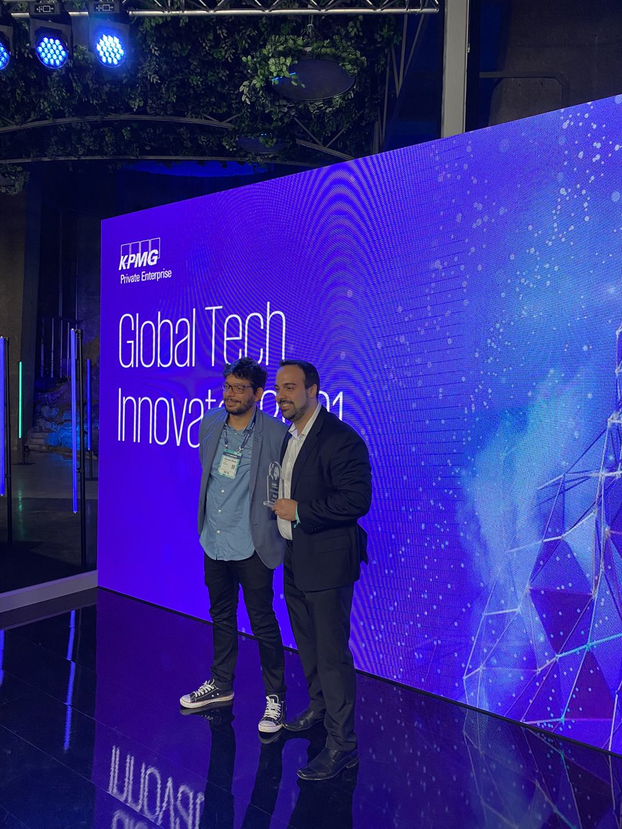 RussShaw1's tweet image. Congratulations to Krilltech from Brazil, this year’s @KPMG Global Tech Innovator Winner at @WebSummit - great to judge alongside @bindik @AnthonyLacavera + @KPMG_EG_UK Alex Holt & Roni Michael - @TechLondonAdv @GlobalTechAdv