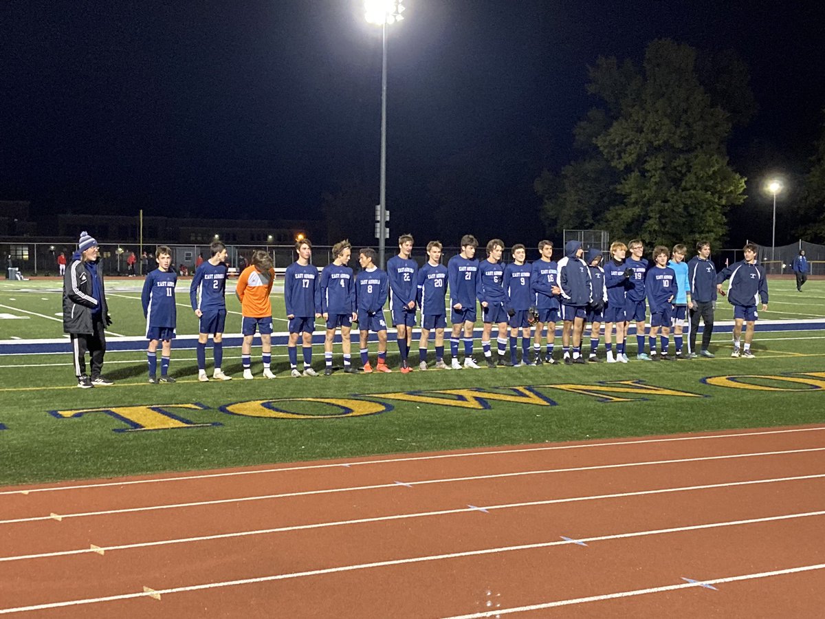 Congratulations to the Section VI, Class B Champion Boys Soccer Team who won the crossover championship against Lackawanna tonight 6-0. On to regionals!!