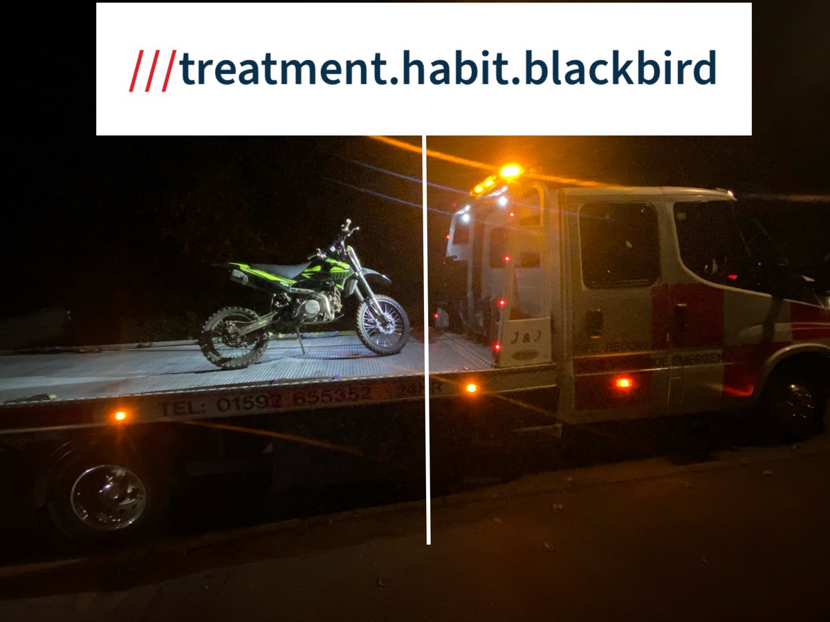 PSOSRoads's tweet photo. #FifeRP officers in #BigKFE assisted @GlenrothesPol after a report of unregistered motorcycles riding in Collydean. Officers saw this bike &amp; after a short foot chase caught the rider. He provided a positive @DrugWipeUK for cannabis &amp; was arrested. Blood sample taken &amp; bike seized https://t.co/LYN5p9gb1y