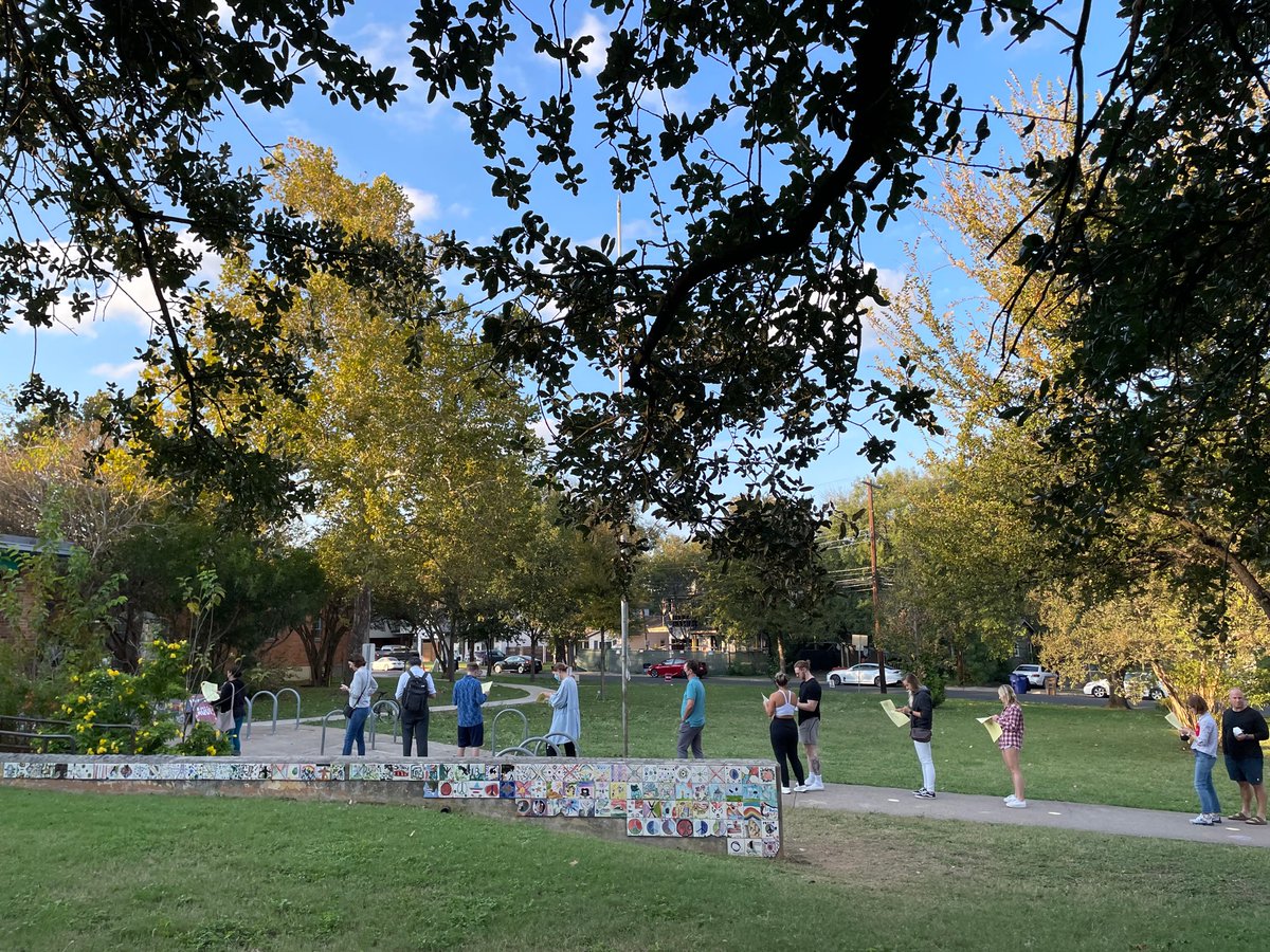 cityjane's tweet photo. Got to #vote #NoWayOnPropA! Great to see so many Zilker neighbors out voting 🗳 https://t.co/XEjWvHsCYU