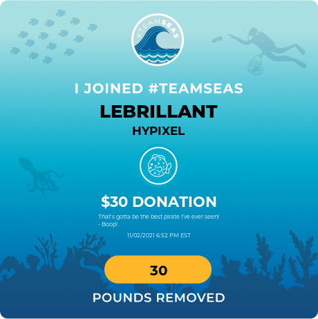 ⚓️🌊!
#TeamSeas