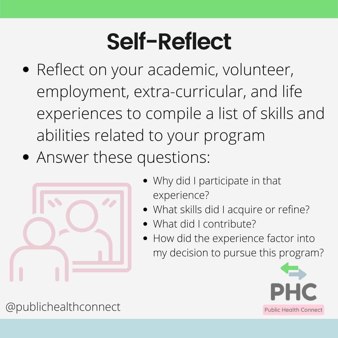 _phconnect's tweet photo. Our most recent post in the graduate application series provides some tips on crafting a Letter of Intent or Personal Statement for those grad school applications! #publichealth #graduateapplications #MPH https://t.co/jjdNf9tD5C