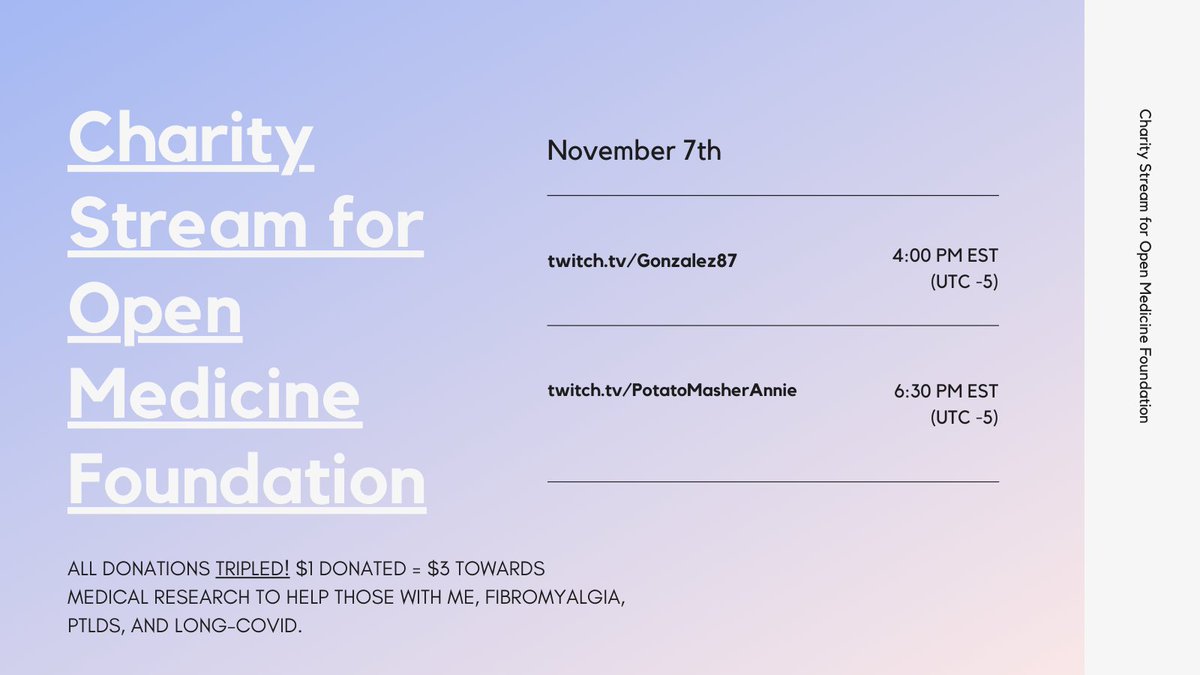 MashieAnnie's tweet photo. Please help us raise funds for the @OpenMedF this November 7th!

Any and all support for this event will be greatly appreciated.

https://t.co/zEE7ET5IqV
https://t.co/bloxQLSZWo https://t.co/o4Ye70QNR5