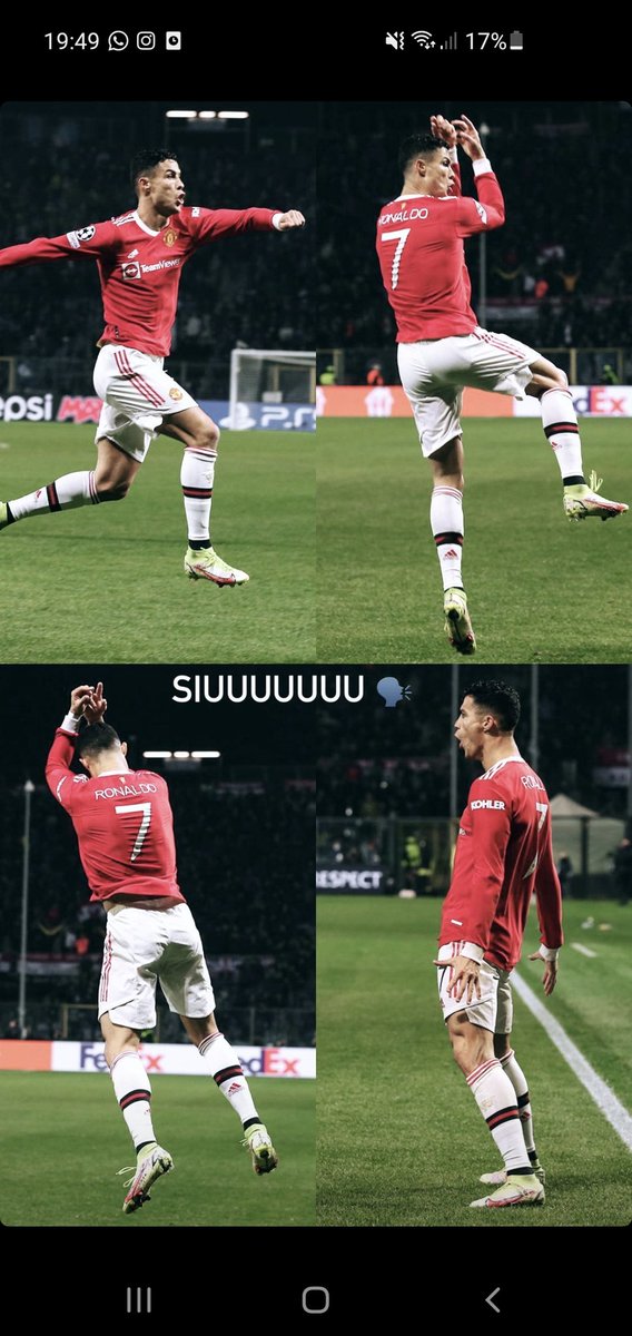 Não sei tenho palavras pra descrever o quanto eu admiro esse cara!! Ele é foda, exemplo!! TE AMO <a href="/Cristiano/">Cristiano Ronaldo</a> 😭❤❤