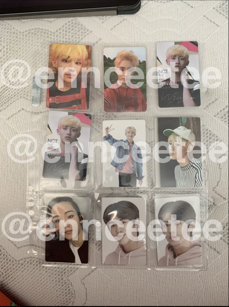 ennceetee's tweet photo. wts nct/wayv winwin pcs pt.1 

- usa / venmo only
- dm if interested https://t.co/vwKPbDgBAz