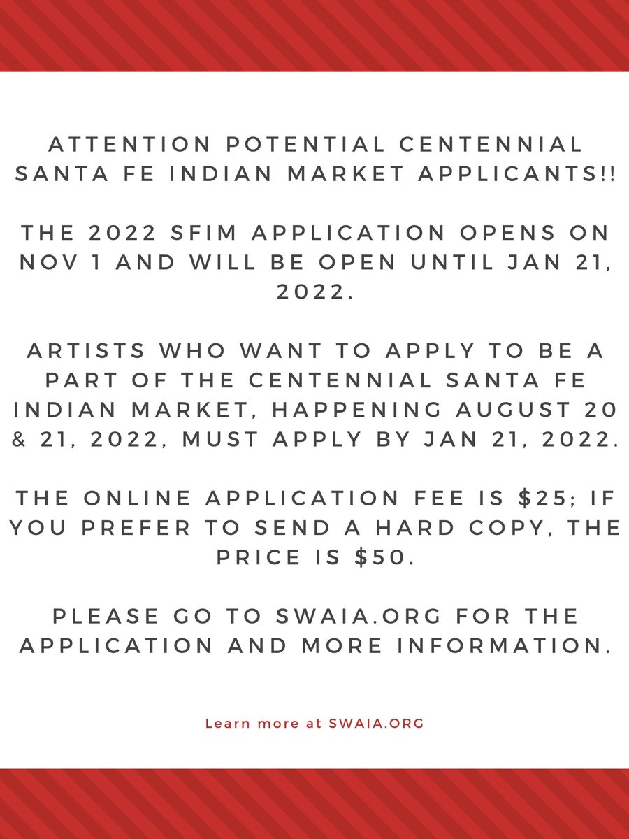 SWAIA Indian Market tweet media