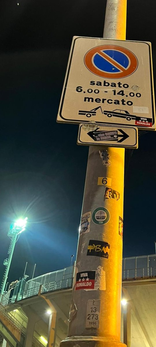 RMUOK's tweet photo. No parking outside Gewiss ๐ซ #RMUparking #VivaRonaldo #RMUtrendy #ForzaRalphie https://t.co/TTxzIpk30K