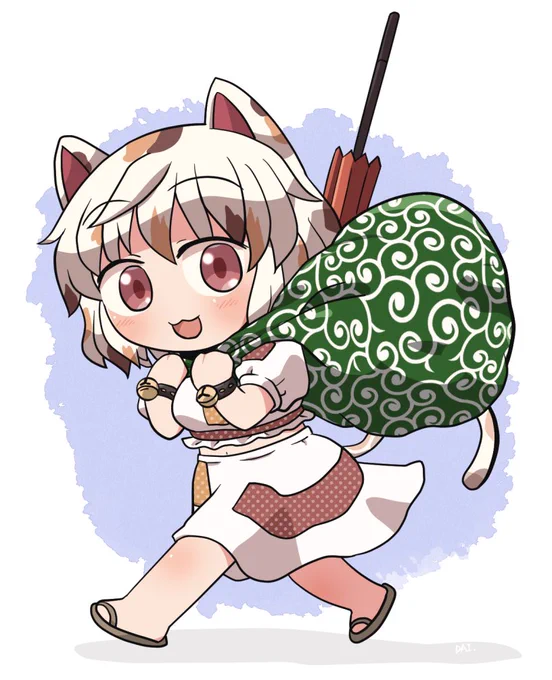 旅の三毛猫🍃🐈 #おは東方 