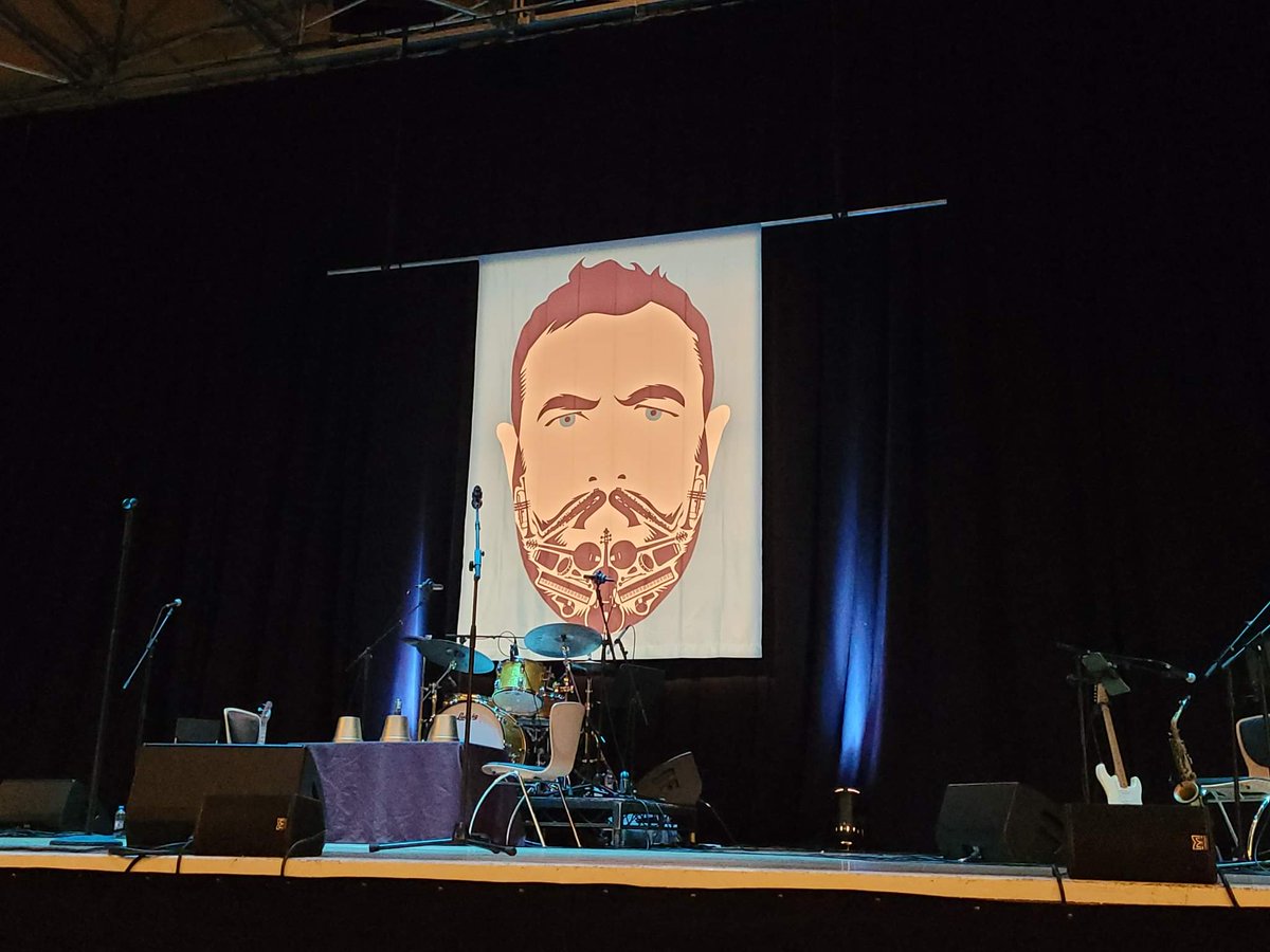 PBPhotoUK's tweet photo. @hornesection Absolutely loved the show tonight, thank you for such a laughter filled musical extravaganza. Hope you manage to find a laminator that works 🤣 https://t.co/hMGOZTIBGD