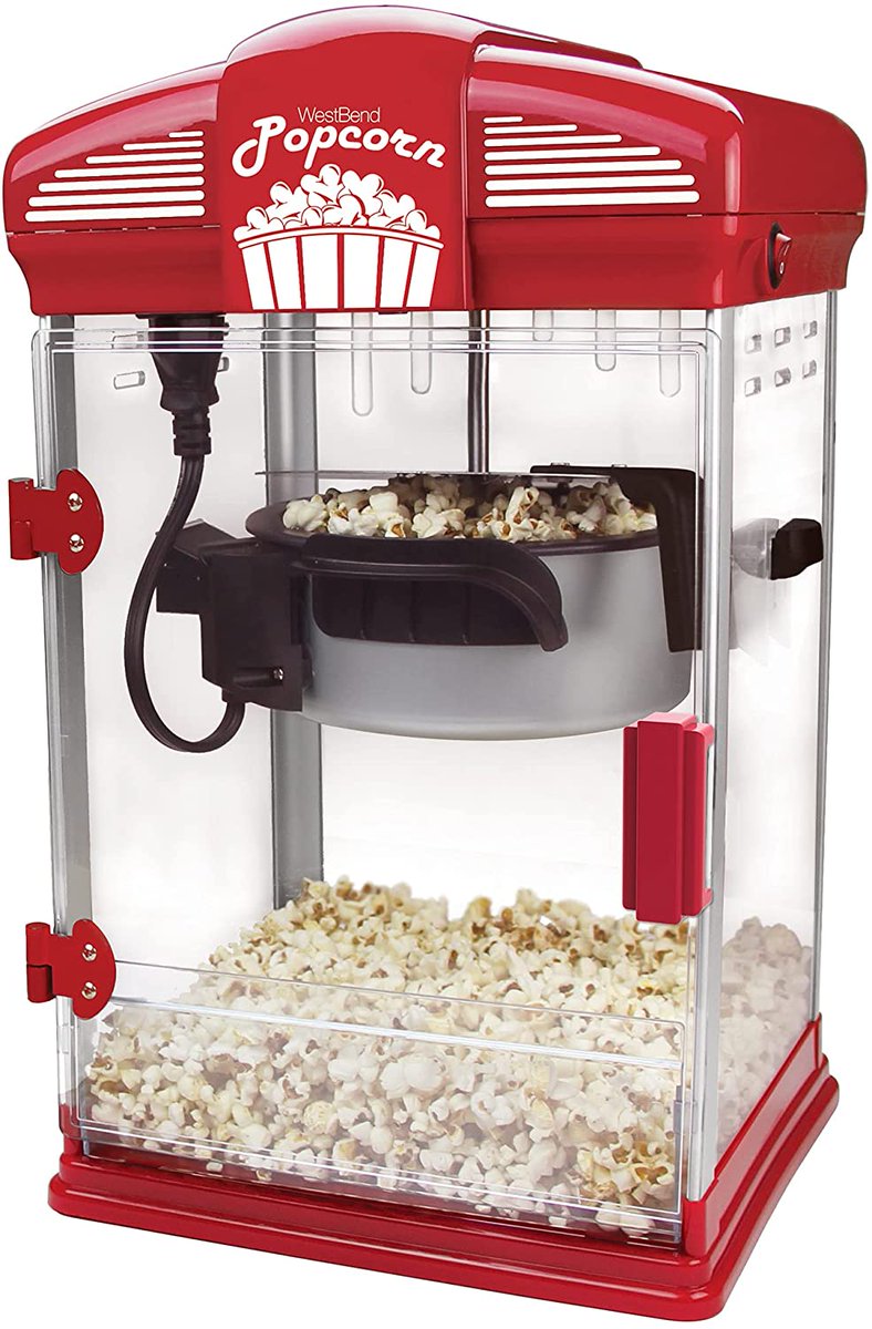 ladyboarder9669's tweet photo. RT! #GIVEAWAY Enter to #WIN a theatre Style Popcorn Popper! OR a $60 Amazon gift Card! #amazon #amazonsweeps #popcornpopper #popcorn #movies #moviesathome #contest #sweeps https://t.co/DVbbeX7n1b https://t.co/IFn9LPYVXK