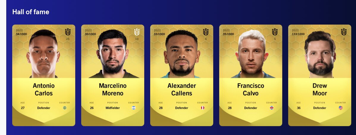 Monaco76_Yt's tweet photo. Hello à tous ! En partenariat avec @mihai_MVR qui a donné des joueurs pour ce concours afin que l’on vous régale ! Concours MLS ! 5 superbes joueurs 🤩 moyenne +55 pour 4 d’entre eux
- Follow &amp; like 
- Follow https://t.co/zULXFUCRr7 
- un remerciement pour le Boss Mihai 
#sorare https://t.co/SsuxlLp8Sj