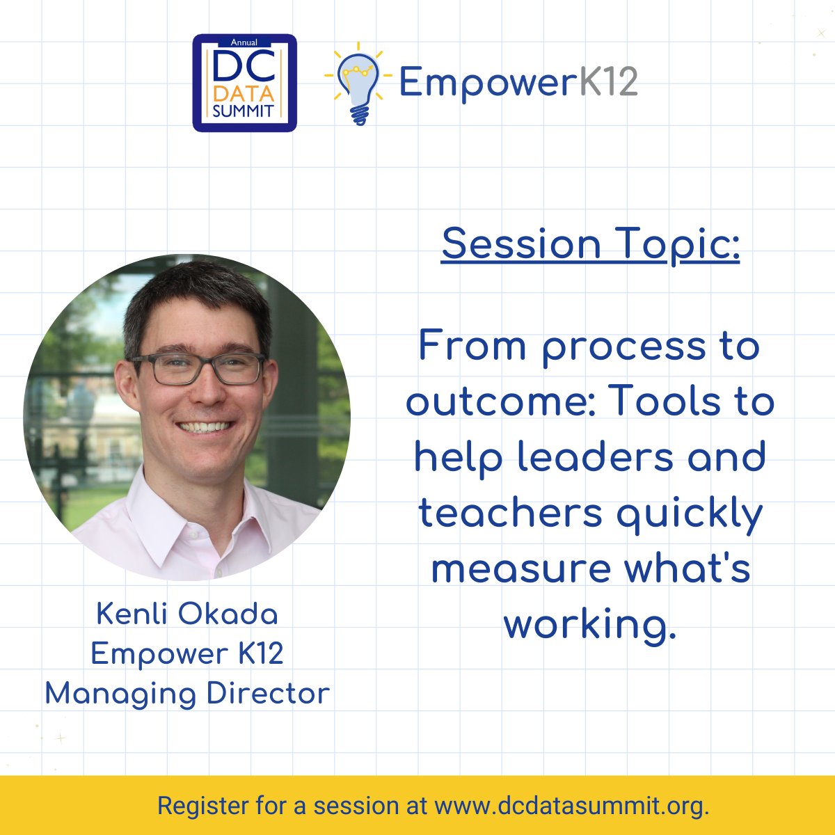 empowerk12's tweet photo. Our team is presenting at the #DCDataSummit on Thursday, Nov. 4th. Swipe through the images to learn about the topics and click here to attend! https://t.co/zmanGUvDDd https://t.co/ajokwYAjSU