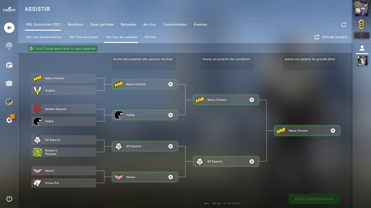 Só vai, pick feito!!