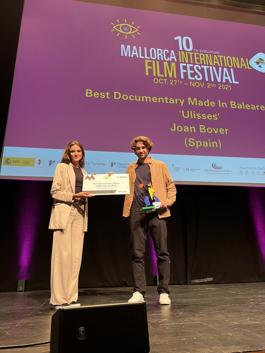 🏆 <a href="/UlissesDoc/">ULISSES 🐋</a> 🐋 Best Documentary Short Made in Balears in <a href="/EVOLUTIONIFF/">Evolution Mallorca International Film Festival</a> #freeorcas #emptythetanks <a href="/Academiadecine/">Academia de Cine</a> <a href="/academiacinecat/">Acadèmia del Cinema Català – Premis Gaudí</a>