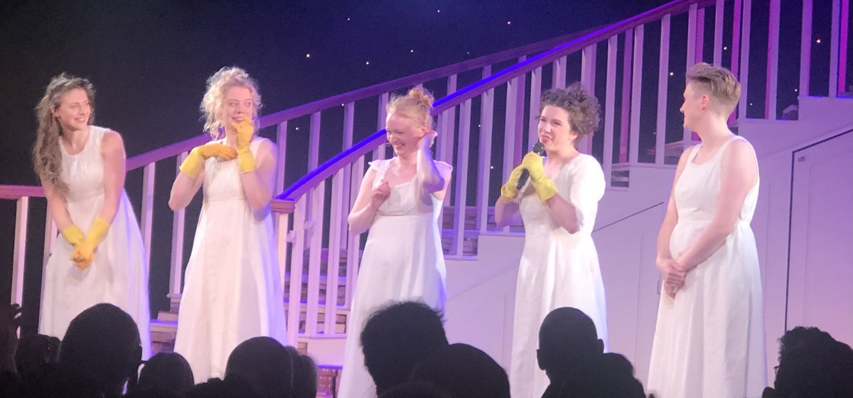 ‘You must allow me to tell you how ardently I admire and love ⁦<a href="/pandpsortof/">prideandprejudicesortof</a>⁩ ⁦<a href="/CriTheatre/">Criterion Theatre</a>⁩.’  Thank you ⁦<a href="/toriburgess/">Tori Burgess</a>⁩ ⁦<a href="/cgordon94/">Christina Gordon</a>⁩ ⁦@hanjaysco⁩ ⁦<a href="/isobel_mcarthur/">Isobel McArthur</a>⁩ ⁦<a href="/meghan_tyler_39/">Meghan Tyler 🇵🇸</a>⁩  and ⁦<a href="/davidsoho1/">David Pugh</a>⁩ for the 24 carat mega laughs.