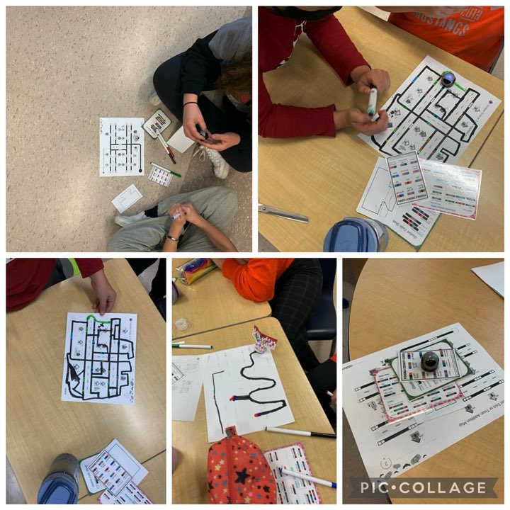 missmclean22's tweet photo. Throwing it back to my practicum when we used @Ozobot to engage our learners and make math more exciting and hands on! @dianamichlynn @MWrightMustangs @TVDSBmath @MathAndCode https://t.co/4JOIOYfyvx