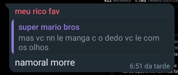 animelescos's tweet photo. essa aqui foi só pq o mario eh viado https://t.co/6B67OqoDCT