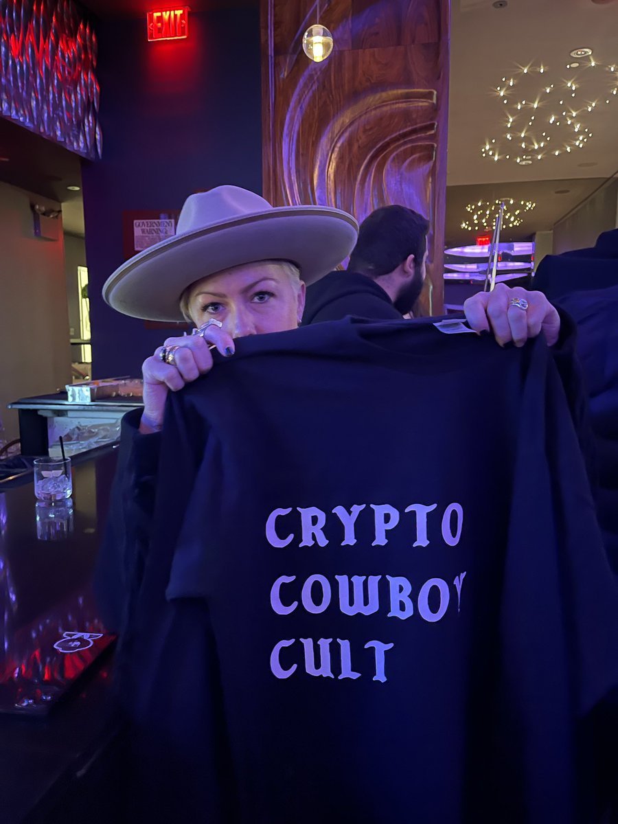 It is now. You are here. 

<a href="/thecowboycult/">Crypto Cowboy Cult</a> by <a href="/LauraGoodsonArt/">Laura Goodson Art</a>