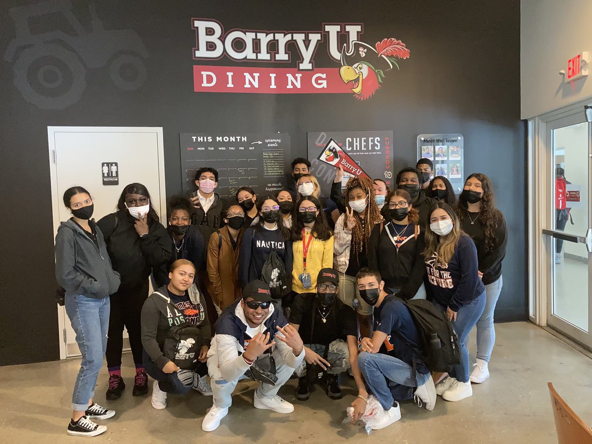 BroncosExit1CAP's tweet photo. Today, college bound Broncos had an amazing time with @BarryUniversity. Our students were able to walk away with valuable information. https://t.co/0ojyjZGtF1