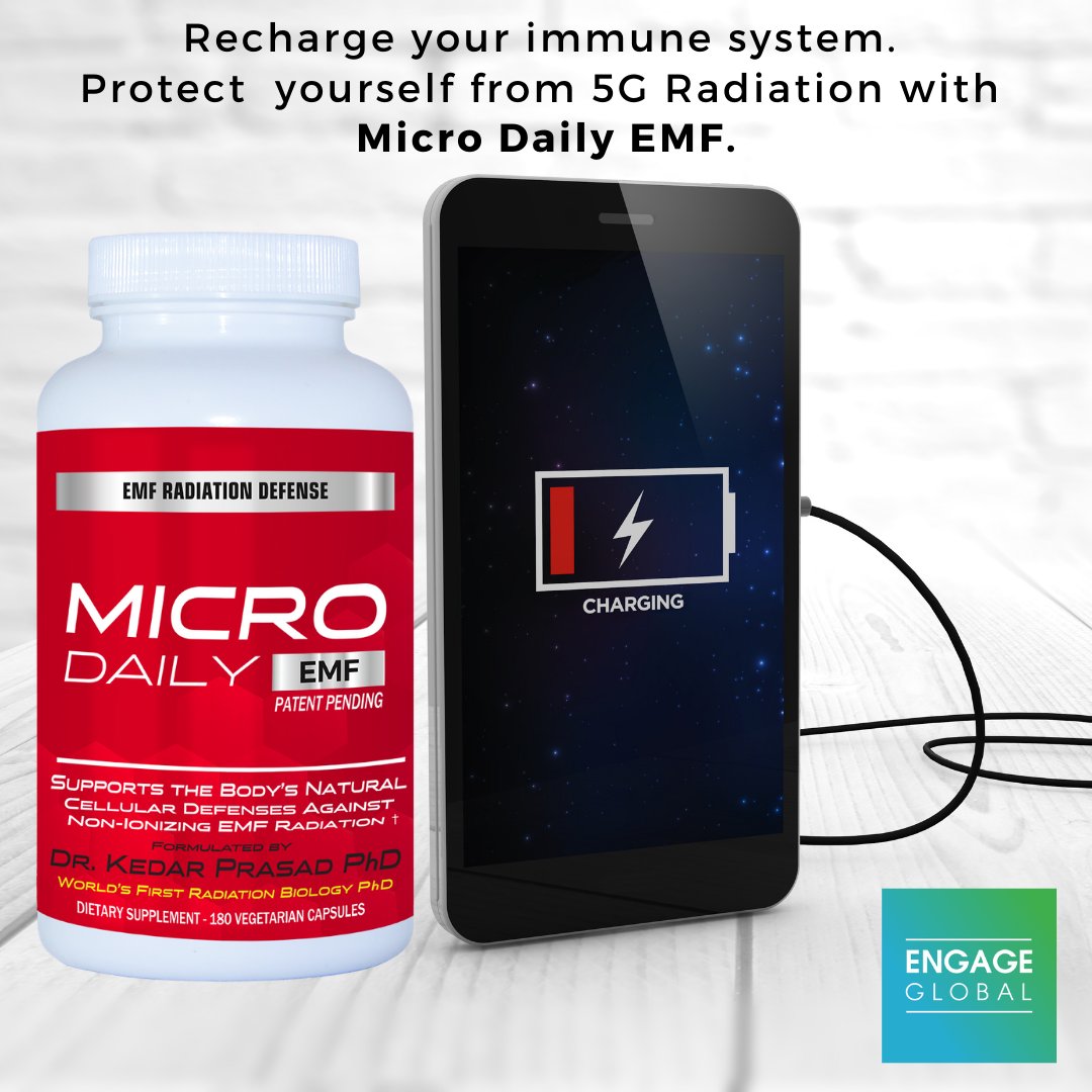 Goodcells's tweet image. shop.microdaily.com/jaf/home
Best to the Best for immune system and radiation 5G