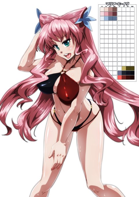 練習マリアさん( ˘ω˘)人 