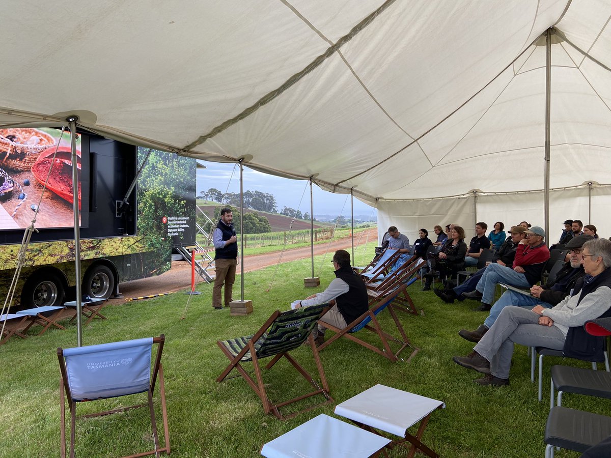TasInAg's tweet photo. Welcome everybody! @felix_ellis officially opening today’s Forthside Field Day. #tia #tasag #tasmania #agriculture https://t.co/hsAc4NKtDy