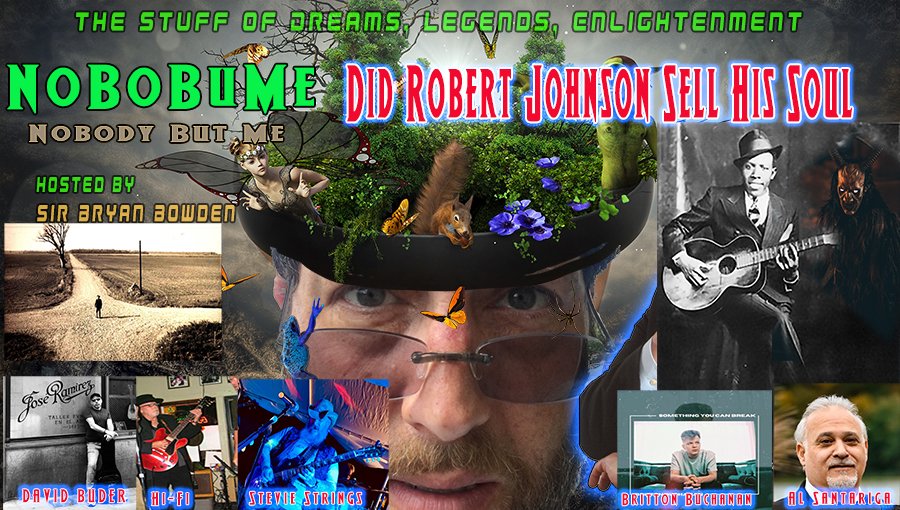 BryanMBowden's tweet photo. 1/ Did Robert Johnson, go to the crossroads and sell his soul to the Devil?

Join, 

Host Bryan Bowden  - Host and boots on the ground Cryptozoologist, singer, songwriter and guitarist)

Stevie Strings  - Bigfoot Researcher and kick ass guitar player , https://t.co/S3w4lKS3Ro