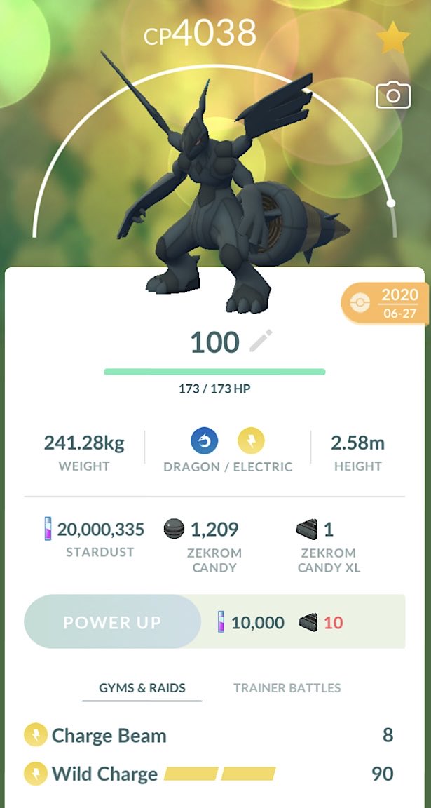 Never a clean screenshot. Hit my dust goal today! 😍🥰                              #pokemonGo