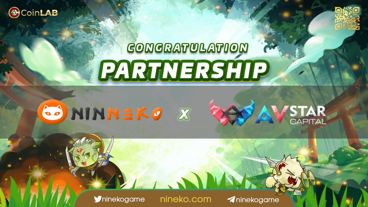 bryanlreal's tweet photo. 🔔NEW PARTNERSHIP🔔 
🎊Congratulations on the partnership between @ninnekogame &amp; @AvStarCapital.
⭐️AvStar Capital is Asia's leading incubator in cryptocurrency that were founded in 2016. They have served as key core guidance to many successful cryptocurrency projects.
#CoinLAB https://t.co/0uADcmuDDk
