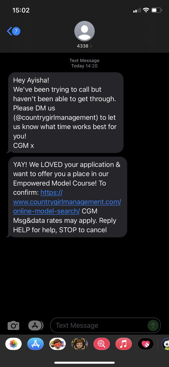 AyishaRollo's tweet photo. I accidentally tried to apply for a random modelling agency from Australia and they keep calling me… don’t know what I got myself into, thoughts??? #help #model #gettingsigned #greenpeacealloveragain https://t.co/FfxL7B22XR
