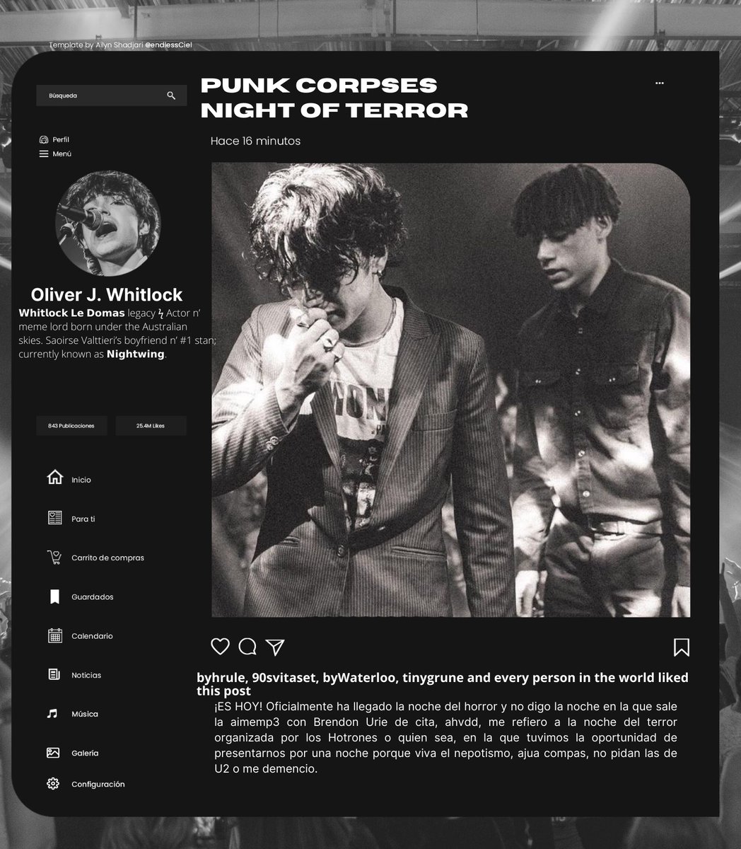 tamalesemos's tweet photo. 🎃☠️ 𝗧𝗵𝗶𝘀 𝗪𝗵𝗶𝘁𝗹𝗼𝗰𝗸 𝗹𝗶𝗳𝗲: 𝗦 𝟭: 𝗘𝗣. 𝟲  
@ #PunkCorpsesNight
Hoy con mi Banda prestada nos presentamos en este gran recinto para concluir la temporada jalowinesca porque cuando el reloj marca las 7 las calaveras salen de su tumba y quieren rock n’ roll, ahvdd. https://t.co/NWqjwEzMaw