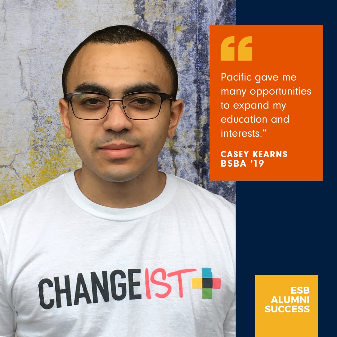eberhardtschool's tweet photo. #AlumniSpotlight Meet Casey Kearns, an alum of the #EberhardtSchool, ‘19, B.S. Business Administration 🎓. While at @UOPacific, Casey was a member of Anime Club & Social Entrepreneurs Club. Currently, he is working as an AmeriCorps Member with @changeiststk. https://t.co/vVsMr0ldqL