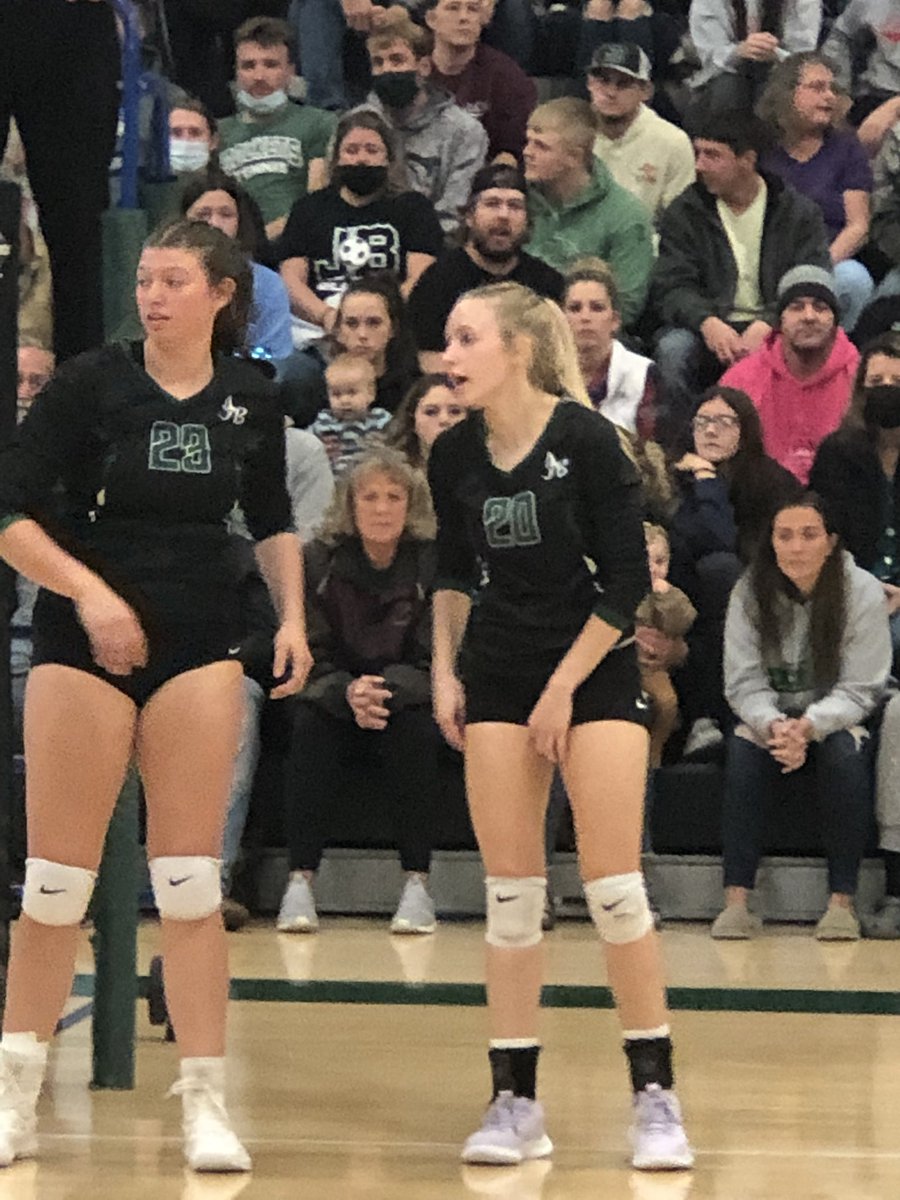 JBrocketathlete's tweet photo. District 3 Volleyball Quarterfinal Match:
Game 1
Twin Valley 25
James Buchanan 22 https://t.co/UBDO64Zyku