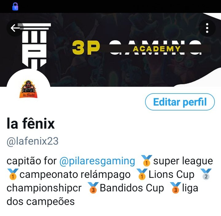 la fênix (@lafenix23) on Twitter photo Quero agradecer a <a href="/PilaresGaming/">3 Pilares Gaming</a> por ter me dado essa confiança de exercer um cargo muito difícil e agradecer também a toda caminhada de títulos juntos , e que mais títulos virão!!
#go3p Quero agradecer a <a href="/PilaresGaming/">3 Pilares Gaming</a> por ter me dado essa confiança de exercer um cargo muito difícil e agradecer também a toda caminhada de títulos juntos , e que mais títulos virão!!
#go3p